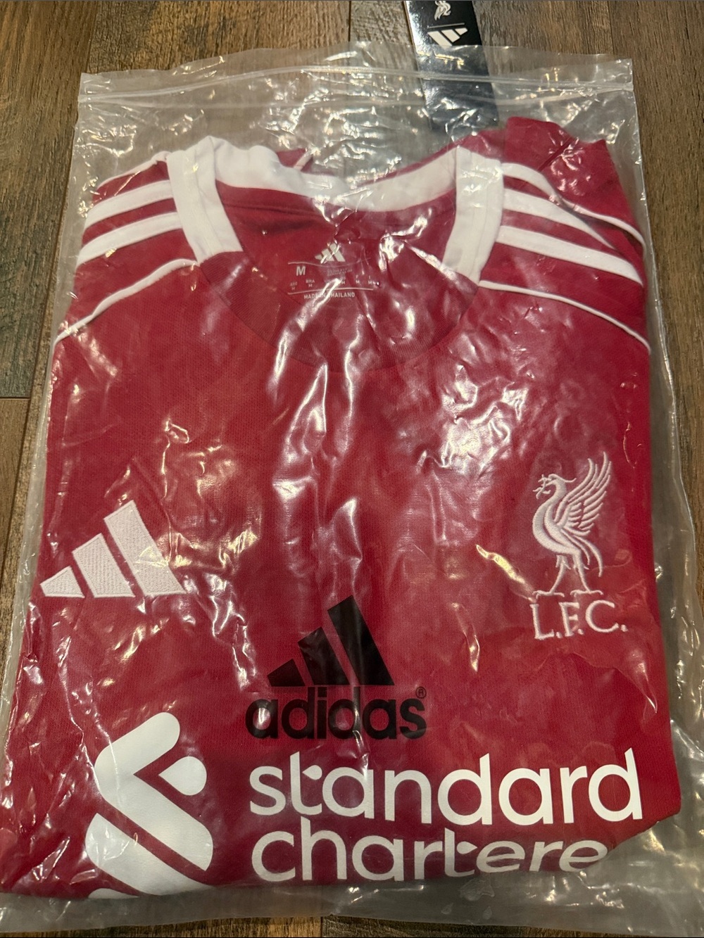 Men’s  Red Liverpool FC Home Jersey Size M